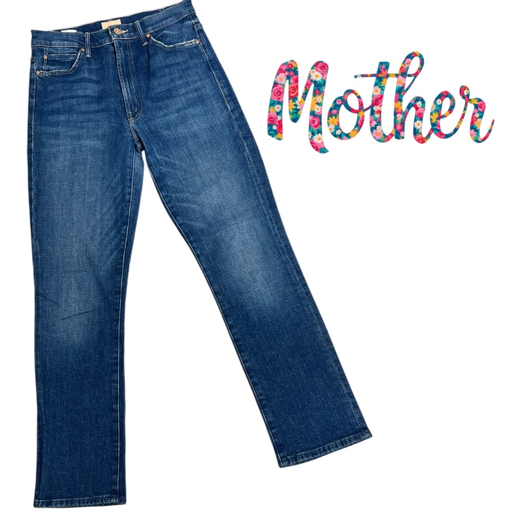 Mother Denim - The Swooner Rascal Straight Leg Ankle Jean in Where is my Mind 26 - Picture 1 of 10